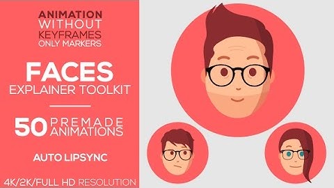 Faces | Explainer-Toolkit | After Efects Project Files - Videohive template