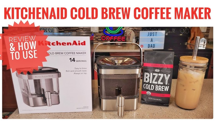 KitchenAid Xl Cold Brew Coffee Maker in Stainless Steel