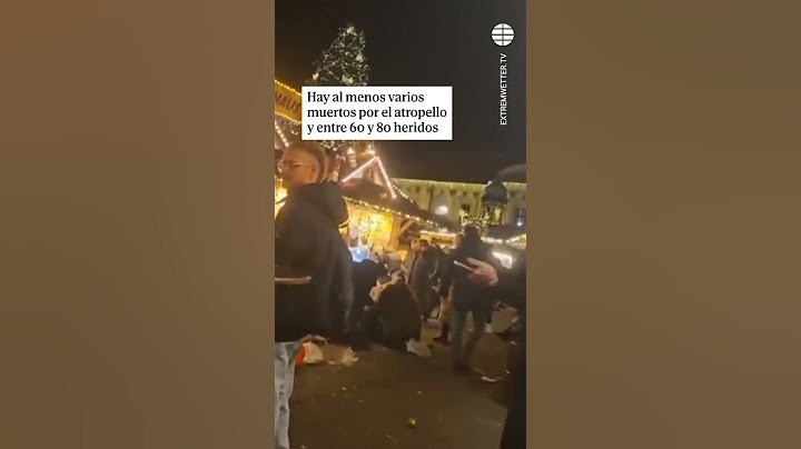 Momento de la detención del autor del atentado en #alemania un médico saudí de 50 años