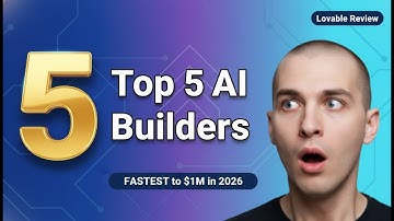 Top 5 AI software builders | Fastest Way to make a Million in 2026 - Lovable review