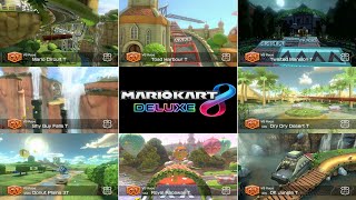 If 8 Mario Kart 8 Deluxe Courses Had Trick Variations (Flower & Banana Cups) screenshot 4