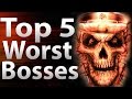 Top 5 worst bosses in call of duty zombies  black ops 2 zombies black ops  world at war