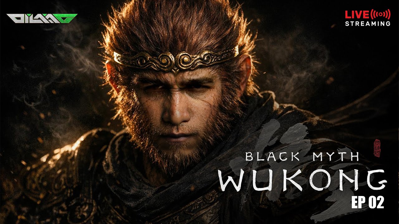 🛑 කොටියා හම්බෙයිද? | Black Myth: Wukong (2024) – EP 2 Sinhala LIVE | Dilaa G 