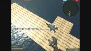 Bf2 sandbox landing on homemade carrier