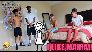 I Like Your Girlfriend Prank On Chris From Chris And Tray He Gets Mad