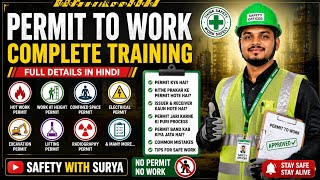What is Permit to Work (PTW) | Types, Issuer, Receiver & Safety Rules | Safety With Surya