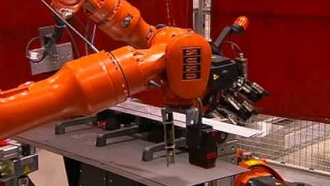 Seam detection with a KUKA robot