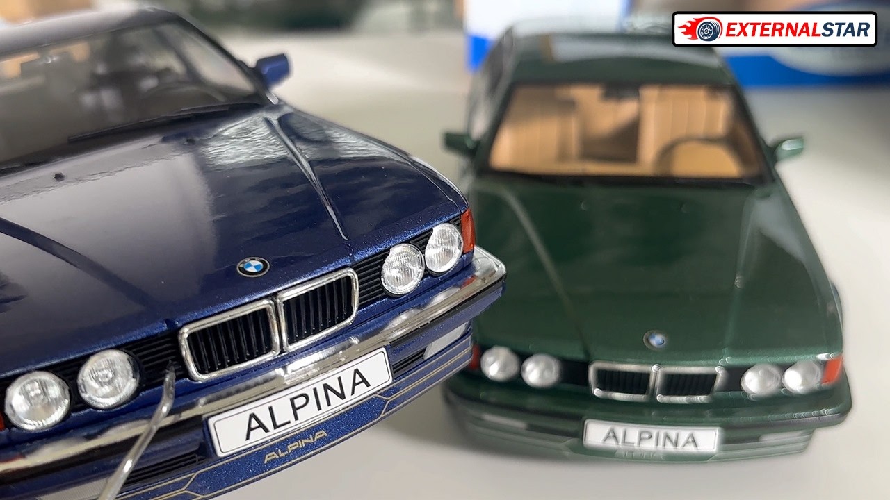 Review: BMW Alpina B11 3.5 1992 1:18 by MCG Modelcar Group - YouTube