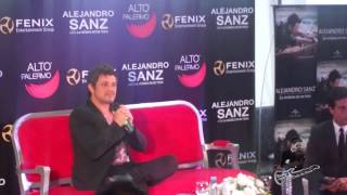 Rueda de Prensa Bs. As. 2013: Respondiendo las preguntas Alejandro Sanz