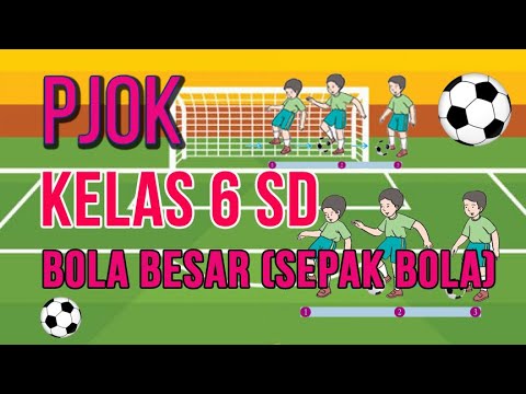 Video Pembelajaran Pjok Kelas Vi Enam Bab 1 Bola Besar Sepak Bola Youtube