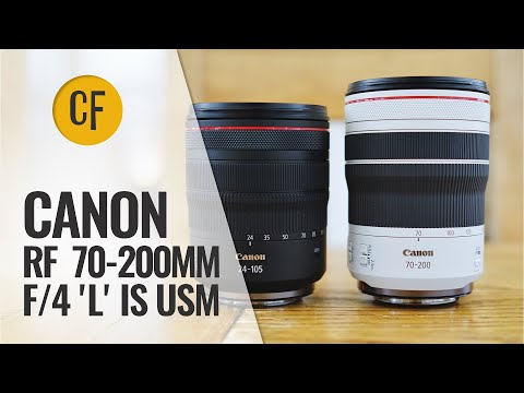 Canon RF 70-200mm f/4 'L' IS USM lens review