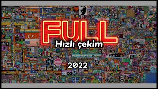 r/place Full 2022 (hızlı çekim) HD