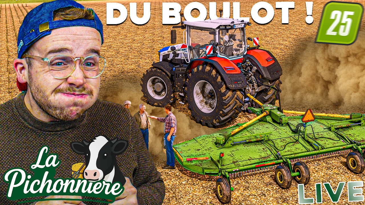 🔴 DU BOULOT A LA FERME, IL FAUT QUE CA BICHE ! | LA PICHONNIÈRE #20 | FS25