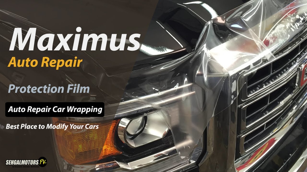 Maximus Auto Repair Car Wrapping Per Sq Ft | Paint Protection Film ...