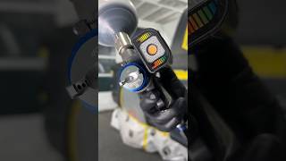 Upside Down Air Cap On Paint Gun To Avoid Runs #Car #Paint #Autobody #Satisfying