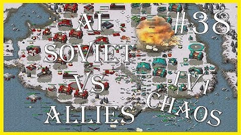 [VS Series] C&C Remastered: Red Alert | Soviet VS Allies 1v1[AI Boost MOD] - Ep. #38
