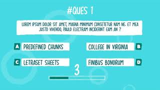 Quiz Pack - Opener | After Effect Template