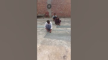 Waving process of chain link fence #fence #making #chainlink #shorts #shortfeed