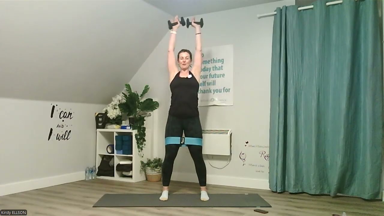 18-Minute Low Impact Sculpt | Band + Light Weights