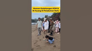 Momen Kedatangan KDM & Ni Hyang Di Pelabuhan Ratu Sukabumi. #kangdedimulyadi