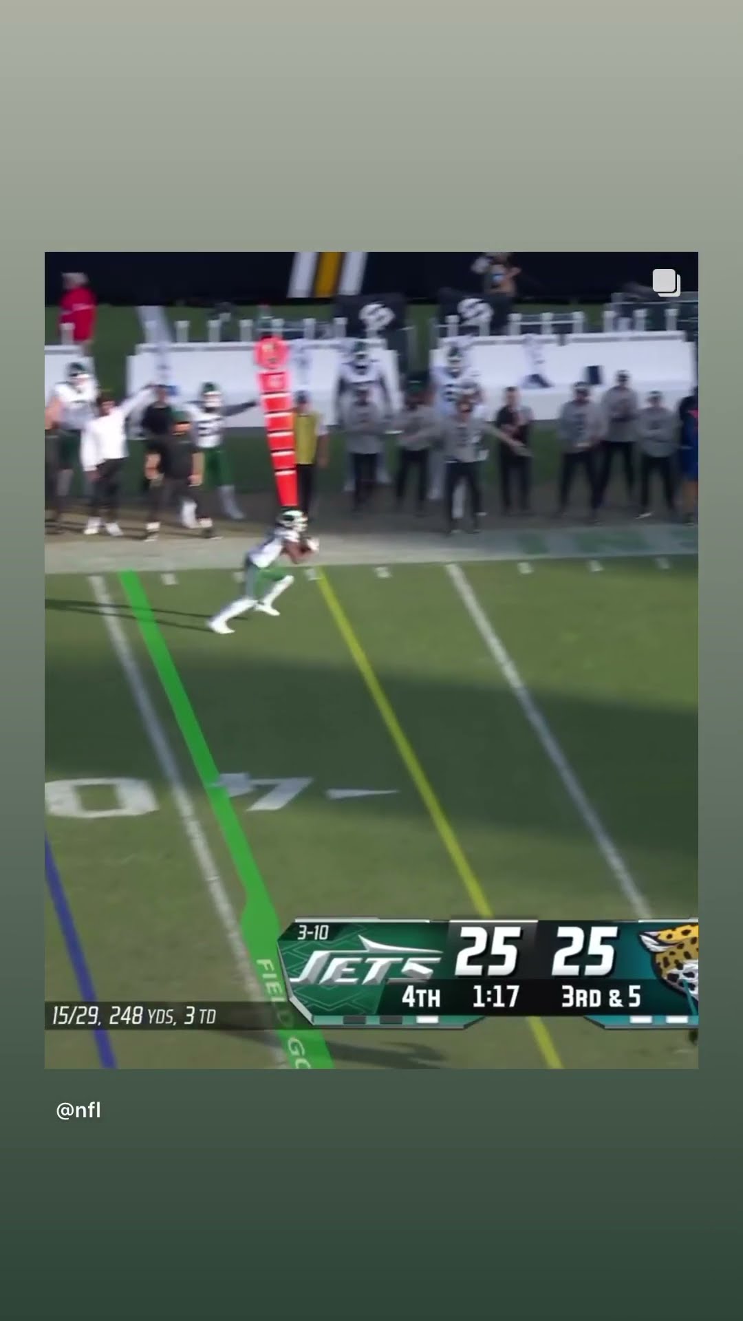 He got a lot more #hoodnews #aaronrodgers #jets #davanteadams #football #touchdown #catch #omg #how