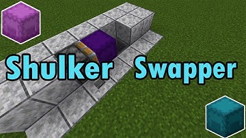 How to make a Shulker Box Swapper in Minecraft | Tutorial