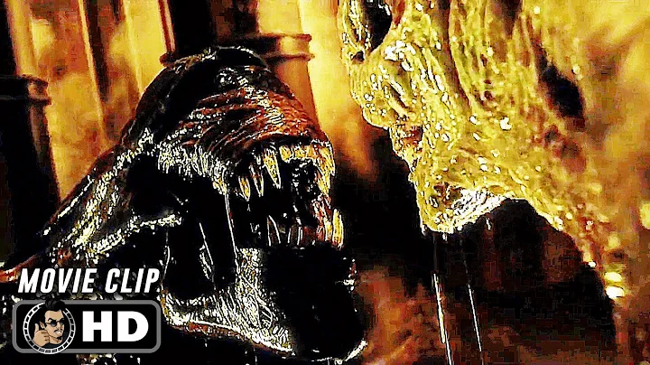 Newborn Vs Queen Scene | ALIEN RESURRECTION (1997) Sci-Fi, Movie CLIP HD