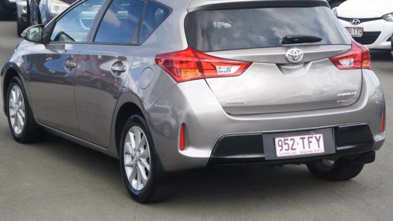 2013 Toyota Corolla ZRE182R Ascent Sport Bronze 6 Speed Manual ...