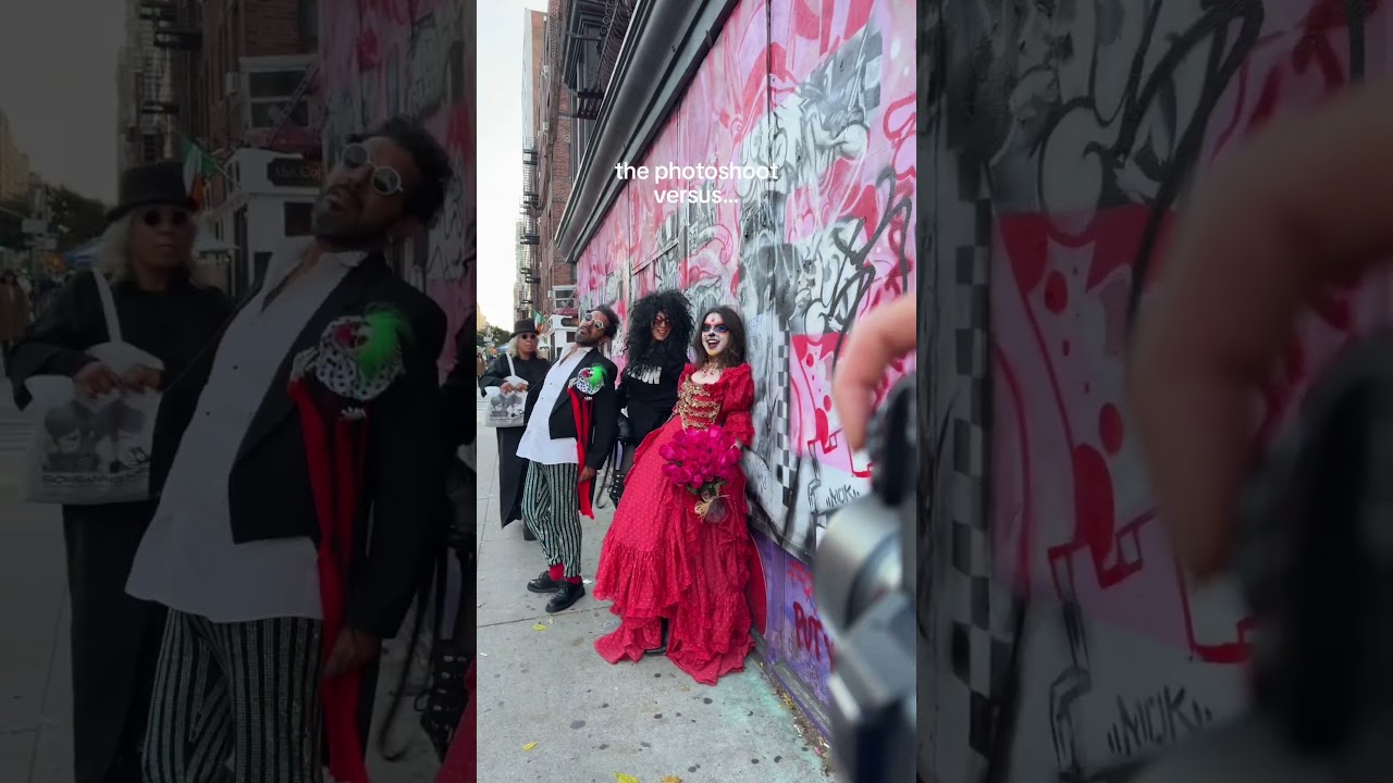 The photoshoot versus... (wait for it)