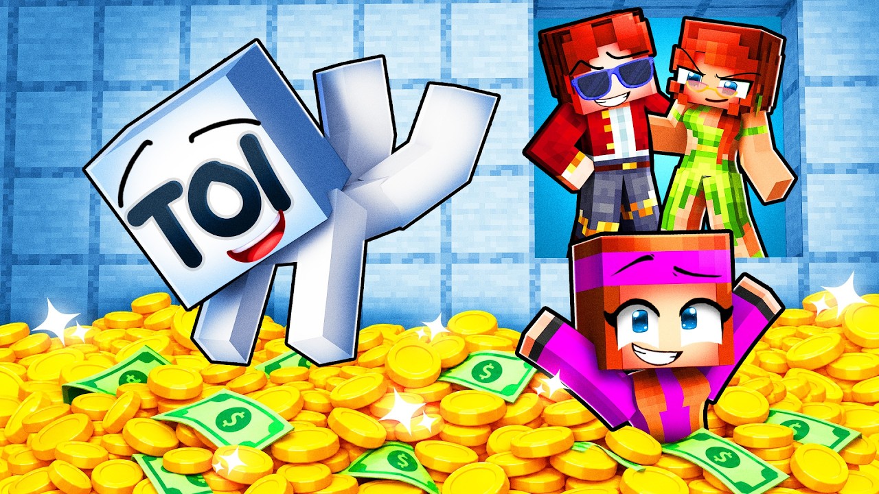TU es ADOPTÉ par des MILLIARDAIRES sur Minecraft !
