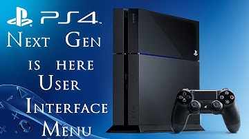 Playstation 4 - User Interface Walkthrough - PS4 Menu | CenterStrain01