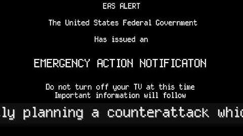 Nuclear Attack Warning