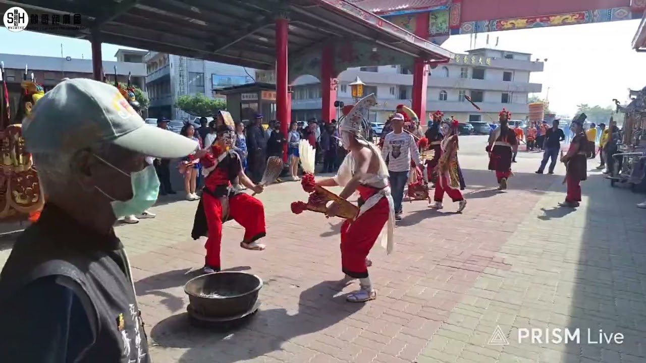 賴哥跑廟會542歲次乙巳年〔水林大山順天府〕往笨港口港口宮進香