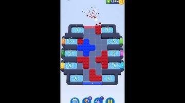 Color Block Jam Level 68 Walkthrough Solution🧮