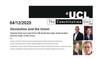 Devolution and the Union