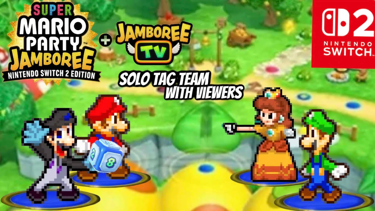 Super Mario Party Jamboree - Online Match - Part 110 - Solo Tag ft