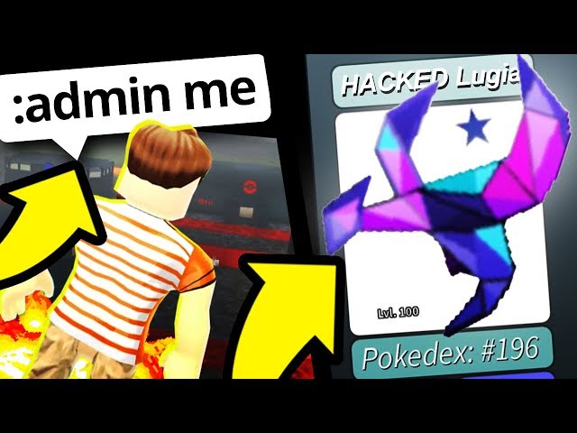 Admin Commands In Hacked Project Pokemon Roblox Pokemon Youtube - roblox admin commands hack 2015