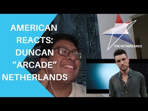 American Reacts to Eurovision Song Contest 2019 | Netherlands with Duncan Laurence "Arcade"