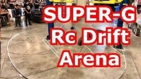 Indoor rc drift tracks in Los Angeles Ca. Super-G Rc Drift Arena - Part 2 video