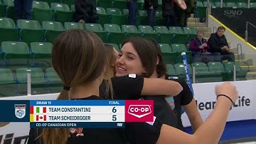 Stefania Constantini draws to earn first win in GSOC series | 2023 Co-op Canadian Open top plays