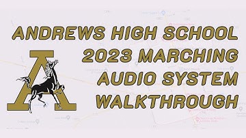 2023 Marching Audio: Andrews High School