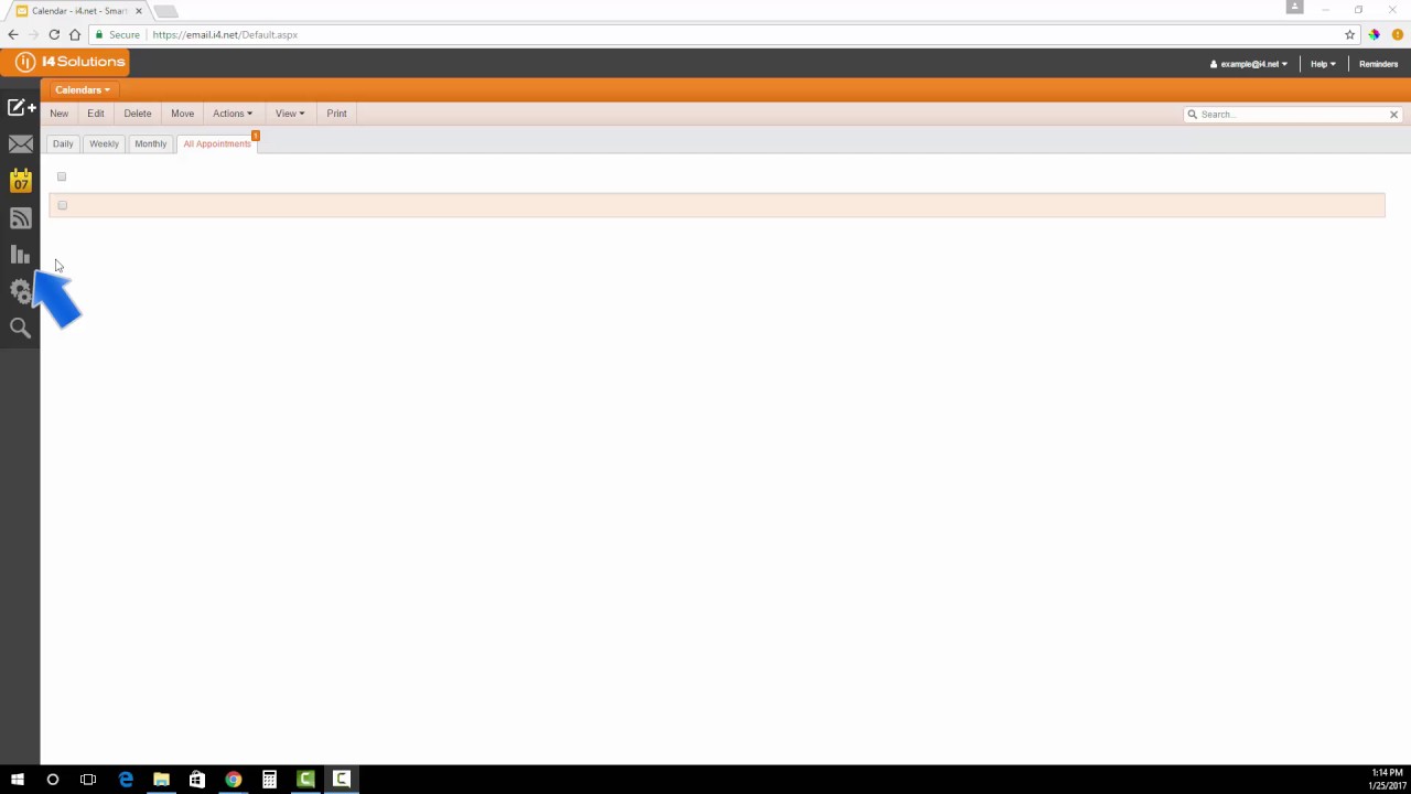 Logging in to your i4 email for the first time