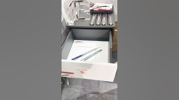 Temax Push open& soft closing drawer slide #furnituredesign  #cabinet    #drawerslide