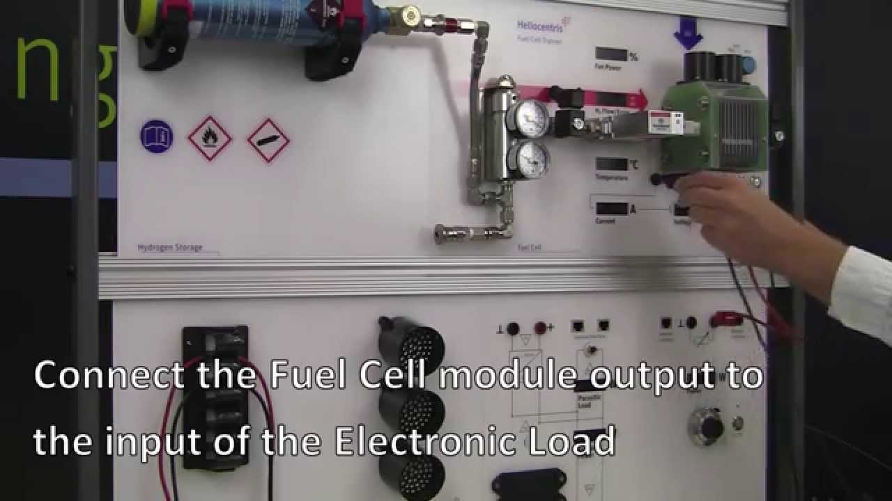 Fuel Cell Training System Setup Instruction Video YouTube