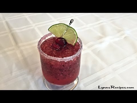 Cranberry Margaritas - Christmas - Lynn's Recipes