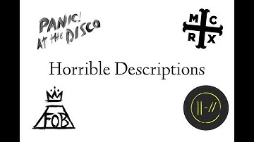 Horribly Described Emo Songs!