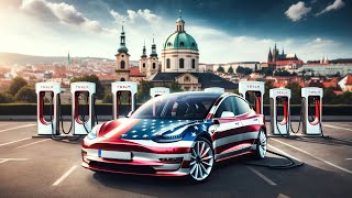 USA Tesla Model 3 Performance 2021 в Европе (Мой опыт зарядки через переходник) И обзор станций