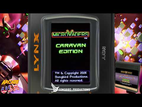 MicroVaders Caravan Edition! (Atari Lynx - Songbird Productions)