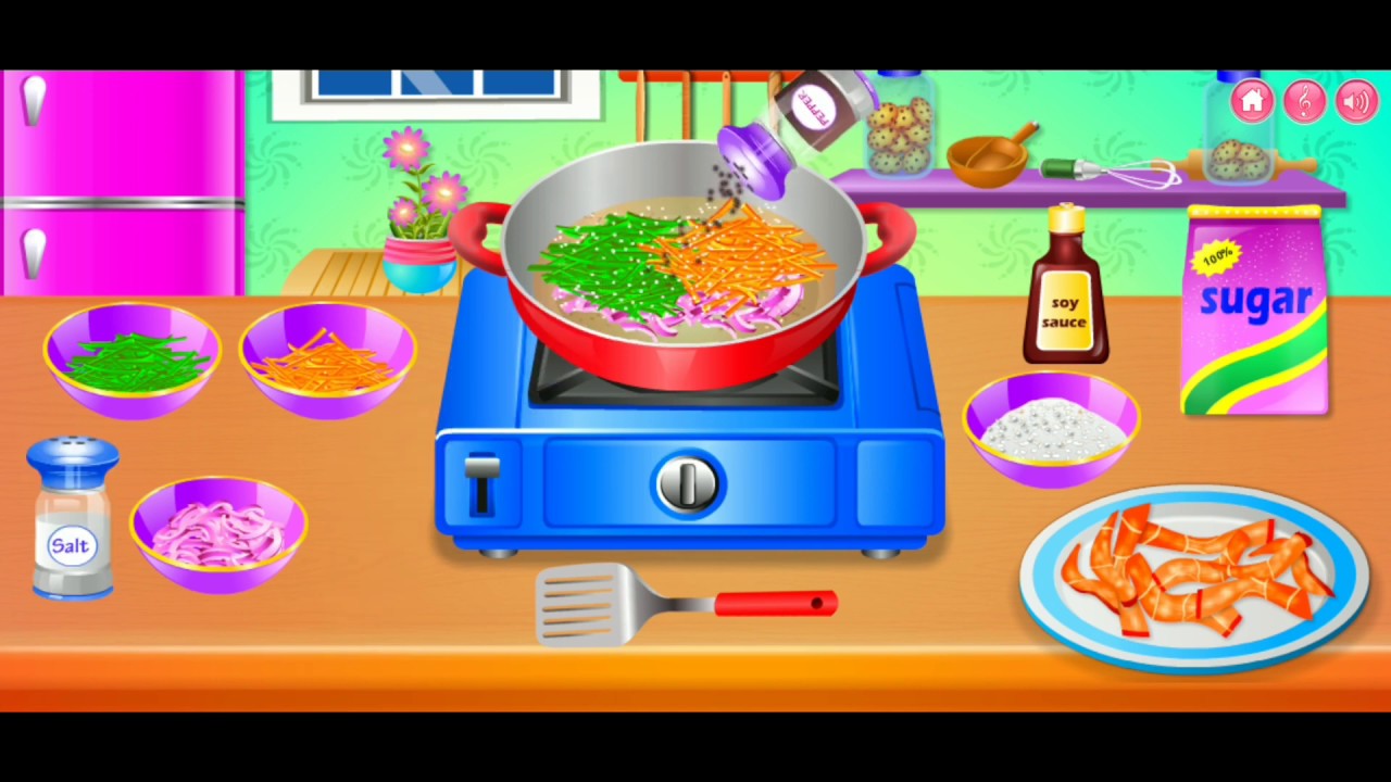 Permainan Anak Perempuan Game Memasak Seru Youtube