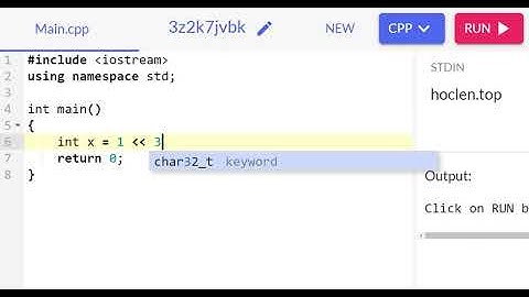 Tính nhanh lũy thừa 2^n bằng C++ #shorts